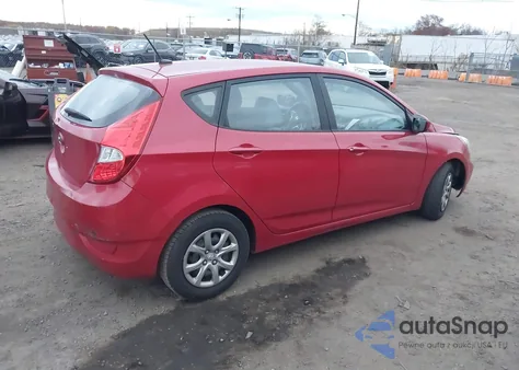 2012 Hyundai Accent Gs z USA, uszkodzony, nr VIN KMHCT5AE1CU043878